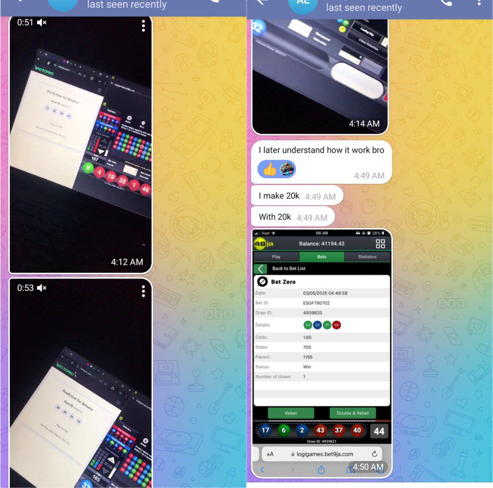 Winning proof from VictoPro Verified User